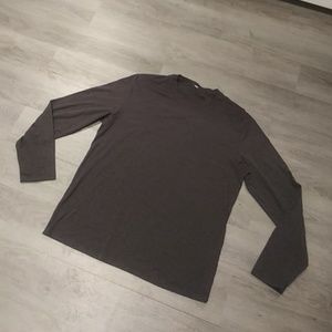 lululemon athletica Shirts - Men's gray LULULEMON Long Sleeve Shirt LARGE lululemon athletica Shirts - Men's gray LULULEMON Long Sleeve Shirt LARGE